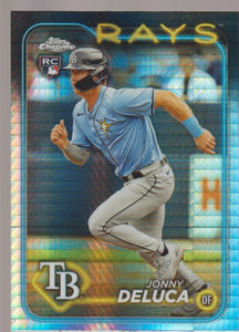 2024 Topps Chrome Prism Refractors Jonny Deluca #163 RC