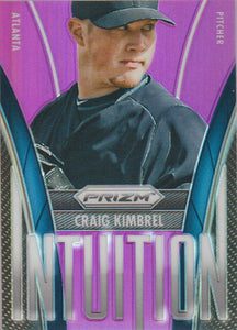 2014 Panini Prizm Intuition Purple Prizm 87/99 Craig Kimbrel #11
