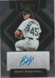 2022 Panini Select Signatures 010/199 Brent Honeywell #S-BH