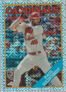 2023 Topps Series 1 1988 Topps Chrome Silver Pack Paul Goldschmidt #T88C-69
