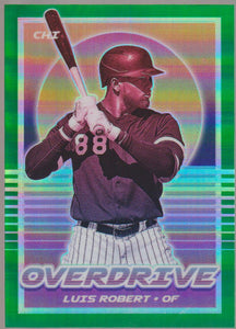 2021 Panini Chronicles Overdrive Green 05/75 Luis Robert #15
