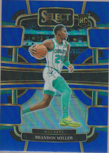 2023-24 Select Blue Prizm Brandon Miller #80 RC