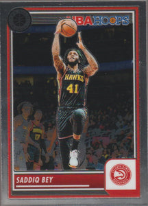 2023-24 Panini NBA Hoops Premium Stock Saddiq Bey #17