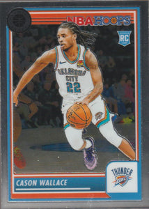 2023-24 Panini NBA Hoops Premium Stock Cason Wallace #76 RC