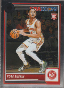 2023-24 Panini NBA Hoops Premium Stock Kobe Bufkin #148 RC