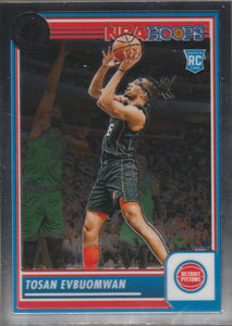 2023-24 Panini NBA Hoops Premium Stock Tosan Evbuomwan #133 RC