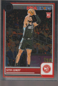 2023-24 Panini NBA Hoops Premium Stock Seth Lundy #206 RC