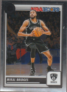 2023-24 Panini NBA Hoops Premium Stock Mikal Bridges #180