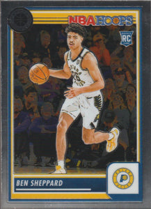 2023-24 Panini NBA Hoops Premium Stock Ben Sheppard #219 RC