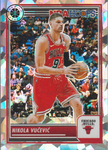 2023-24 Panini NBA Hoops Premium Stock Ice Prizm Nikola Vucevic #16