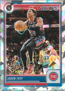 2023-24 Panini NBA Hoops Premium Stock Ice Prizm Jaden Ivey #39