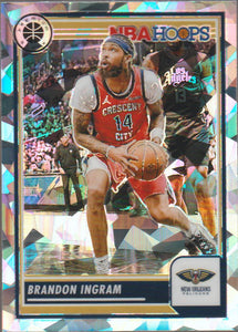 2023-24 Panini NBA Hoops Premium Stock Ice Prizm Brandon Ingram #191