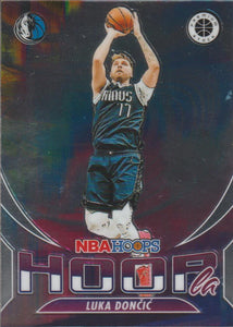 2023-24 Panini NBA Hoops Premium Stock Hoopla Luka Doncic #7