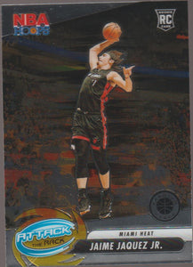 2023-24 Panini NBA Hoops Premium Stock Attack The Rack Jaime Jaquez Jr. #1 RC