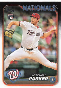 2024 Topps Update Mitchell Parker #US5 RC