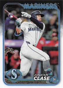2024 Topps Update Jonatan Clase #US35 RC
