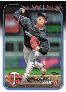 2024 Topps Update Griffin Jax #US43
