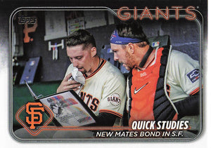 2024 Topps Update Patrick Bailey / Blake Snell #US55