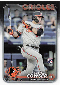 2024 Topps Update Colton Cowser #US72 RC