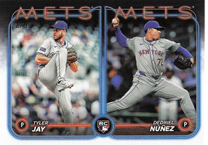 2024 Topps Update Dedniel Núñez RC / Tyler Jay RC #US82