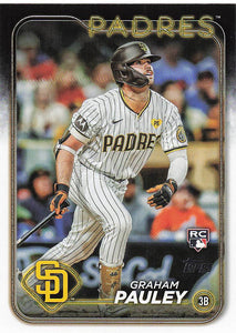 2024 Topps Update Graham Pauley #US84 RC