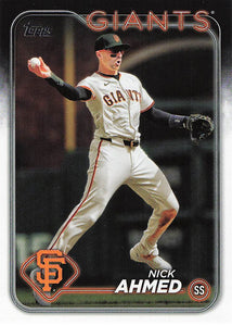 2024 Topps Update Nick Ahmed #US98