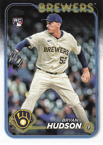 2024 Topps Update Bryan Hudson #US105 RC
