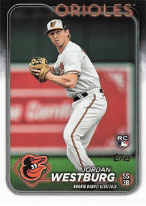 2024 Topps Update Jordan Westburg #US125 RC