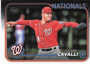 2024 Topps Update Cade Cavalli #US126