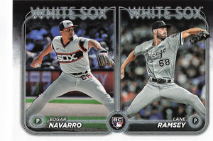 2024 Topps Update Lane Ramsey RC / Edgar Navarro RC #US128