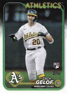 2024 Topps Update Zack Gelof #US131 RC