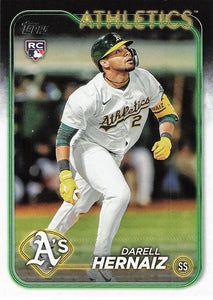 2024 Topps Update Darell Hernaiz #US132 RC