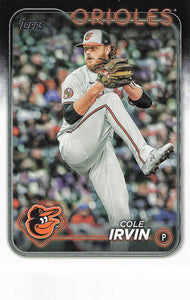 2024 Topps Update Cole Irvin #US138