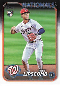 2024 Topps Update Trey Lipscomb #US143 RC