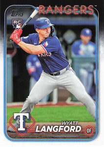 2024 Topps Update Wyatt Langford #US151 RC