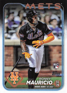 2024 Topps Update Ronny Mauricio #US157 RC