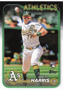 2024 Topps Update Brett Harris #US199 RC