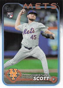 2024 Topps Update Christian Scott #US218 RC