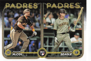 2024 Topps Update Chandler Seagle RC / Mason McCoy RC #US227 RC