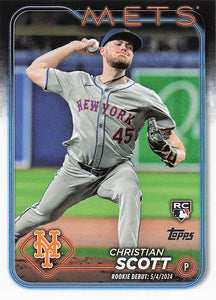2024 Topps Update Christian Scott #US253 RC