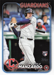 2024 Topps Update Kyle Manzardo #US262 RC