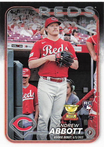2024 Topps Update Andrew Abbott #US304 RC