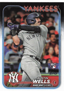 2024 Topps Update Austin Wells #US325 RC