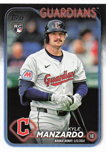 2024 Topps Update Kyle Manzardo #US337 RC