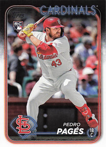 2024 Topps Update Pedro Pagés #US338 RC