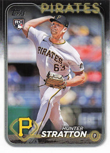 2024 Topps Update Hunter Stratton #US348 RC