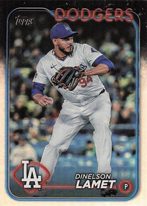 2024 Topps Update  Rainbow Foil Dinelson Lamet #US327