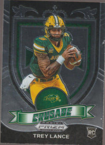 2021 Panini Prizm Draft Picks Crusade Trey Lance #164 RC