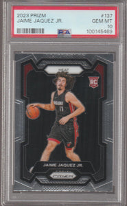2023 Prizm Jaime Jaquez Jr. #137 RC PSA 10