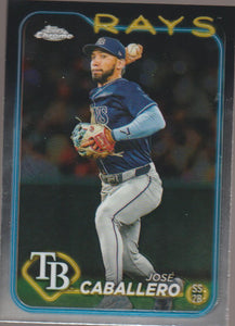 2024 Topps Chrome Update Series Jose Caballero #USC24